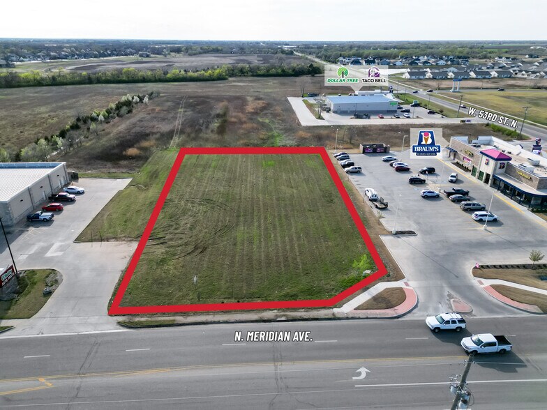 More Photos Of S. of SW/C at Meridian & 53rd St., Wichita Land For Sale