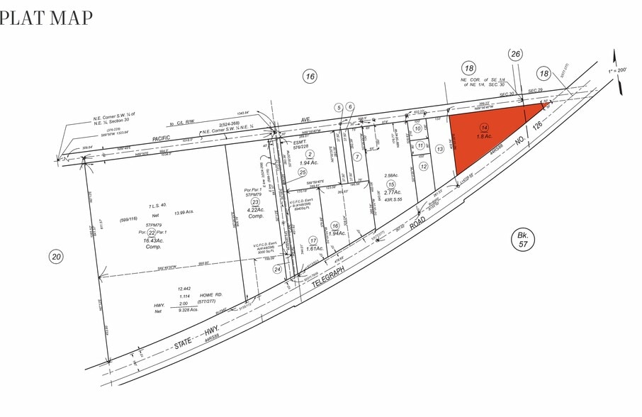 More Photos Of E. Telegraph Rd @ Pacific Avenue, Fillmore Land For Sale