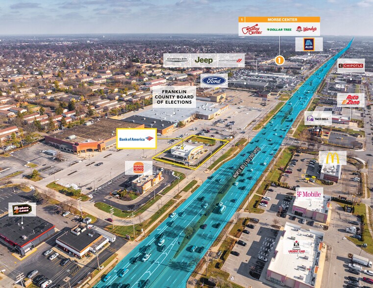 More Photos Of 1650 Morse Rd, Columbus Bank For Sale