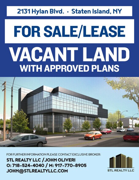 Primary Photo Of 2131 Hylan Blvd, Staten Island Land For Sale