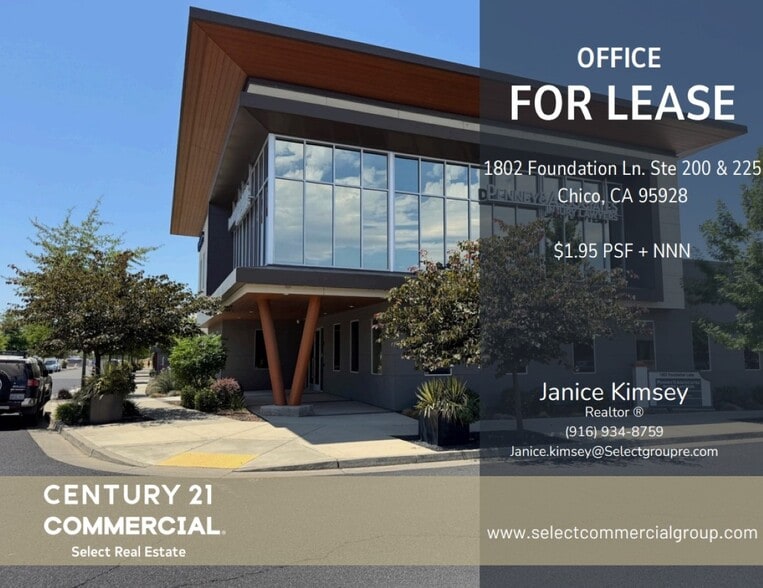Primary Photo Of 1802 Foundation Ln, Chico Office For Lease