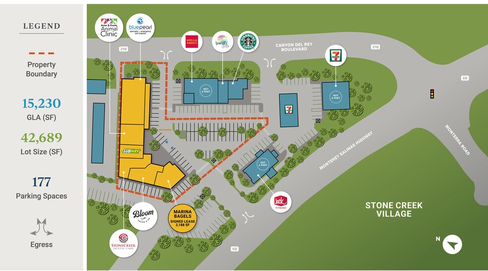 More Photos Of 451-465 Canyon del Rey Blvd, Del Rey Oaks General Retail For Sale