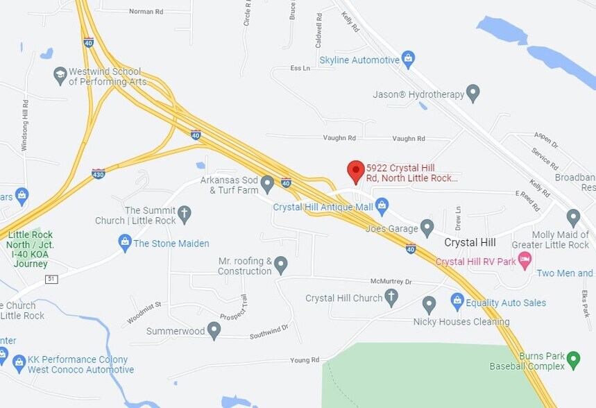 More Photos Of 5922 Crystal Hill Rd, North Little Rock Land For Sale