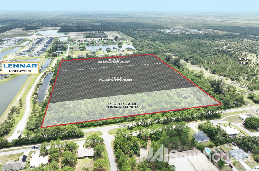 More Photos Of 1843 Malabar rd, Palm Bay Land For Lease