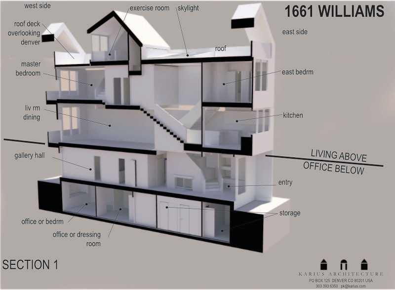 More Photos Of 1661 Williams St, Denver Office Residential For Sale