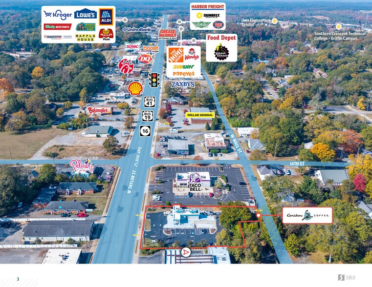 More Photos Of 721 W Taylor St, Griffin Fast Food For Sale