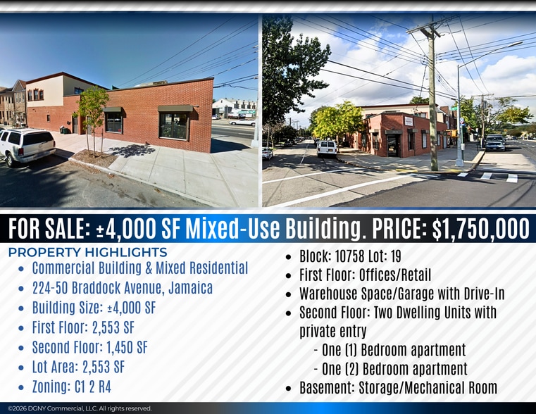 More Photos Of 22450 Braddock Ave, Queens Village Storefront Retail Residential For Sale