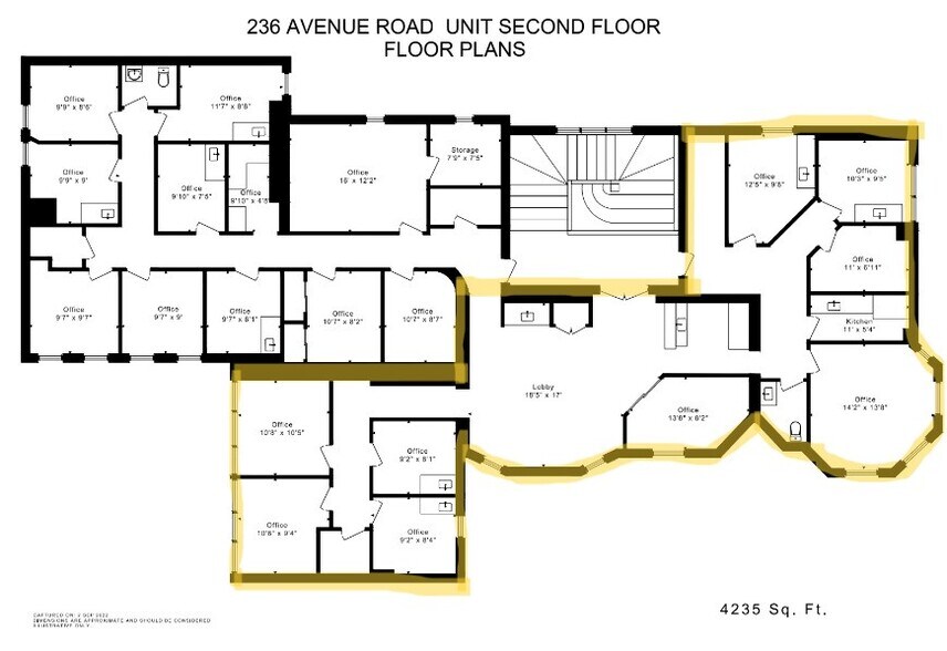 More Photos Of 236 Avenue Rd, Toronto Medical For Lease
