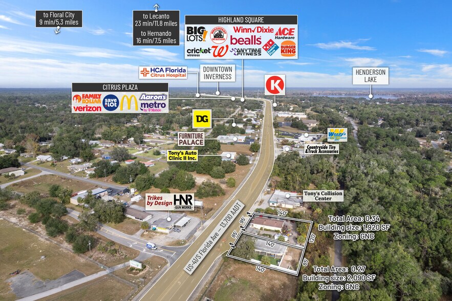 More Photos Of 3275 S Florida Ave, Inverness Office For Sale