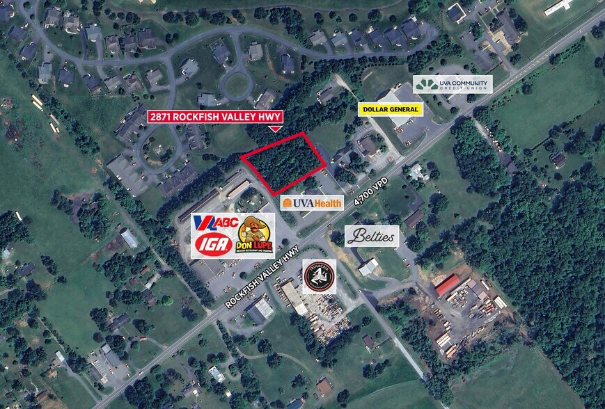 Primary Photo Of 2871 Rockfish Valley Hwy, Nellysford Land For Sale