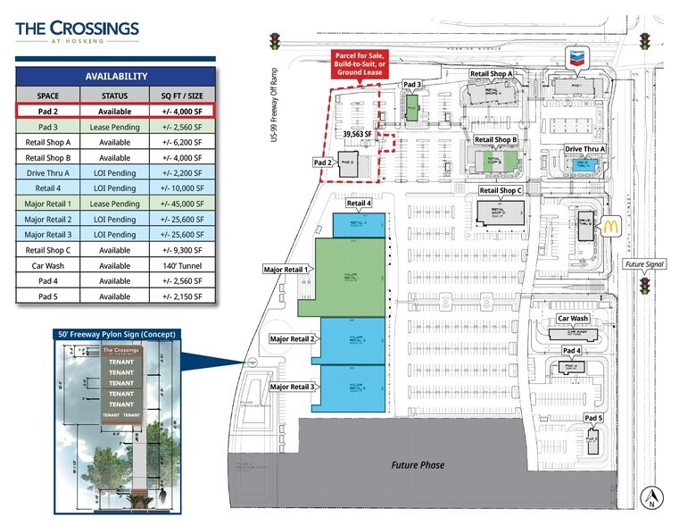 More Photos Of Hosking Ave @ CA-99, Bakersfield Land For Sale
