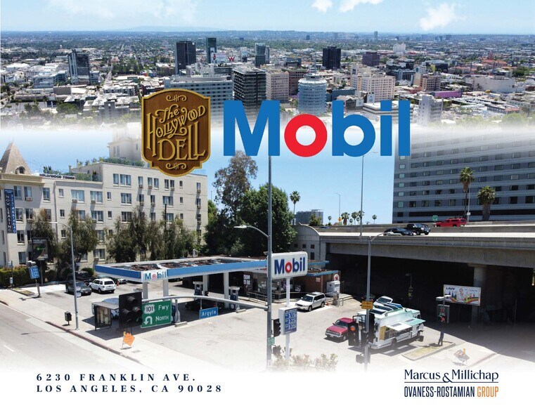 Primary Photo Of 6230 Franklin Ave, Los Angeles Service Station For Sale