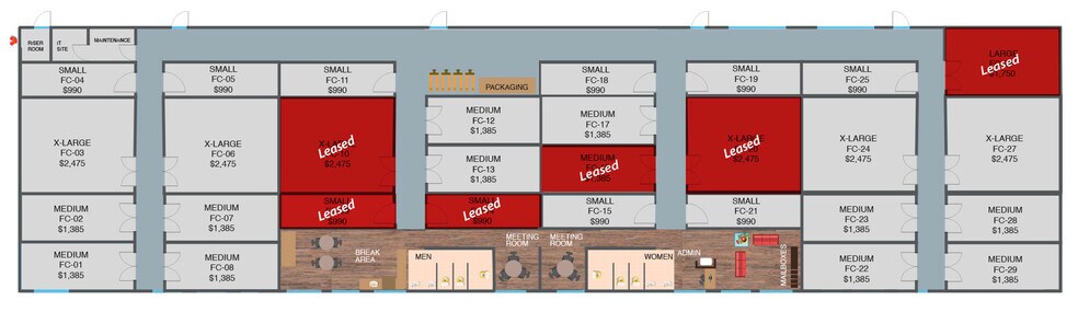 More Photos Of 1027 Outpost Dr, Conroe Showroom For Lease