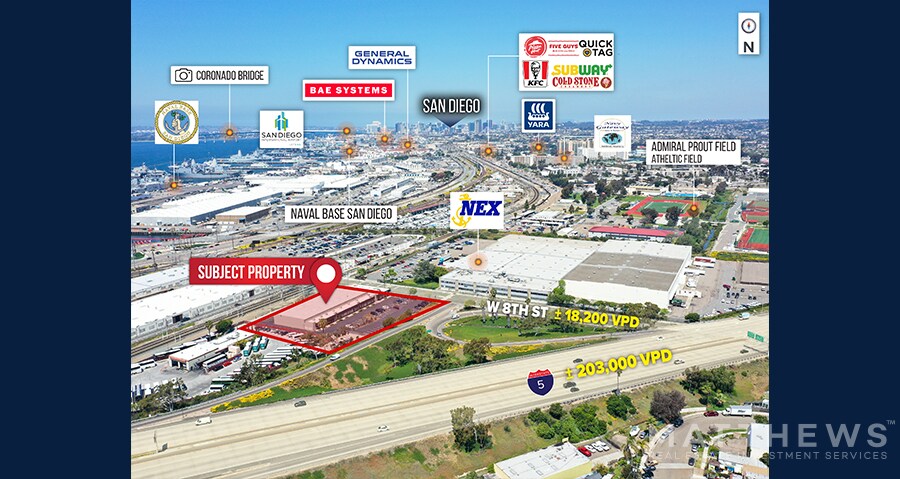 More Photos Of 408-444 W 8th St, National City Distribution For Lease