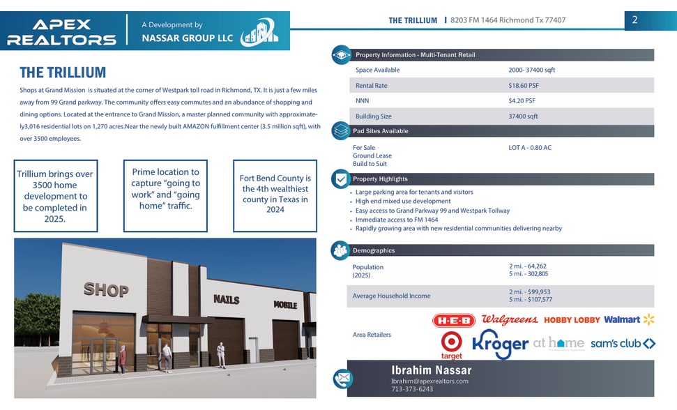 More Photos Of 8203 FM 1464, Richmond Storefront For Lease