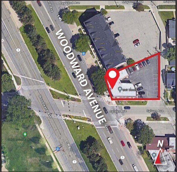 More Photos Of 23900-23906 Woodward Ave, Pleasant Rdg, Pleasant Ridge Freestanding For Lease