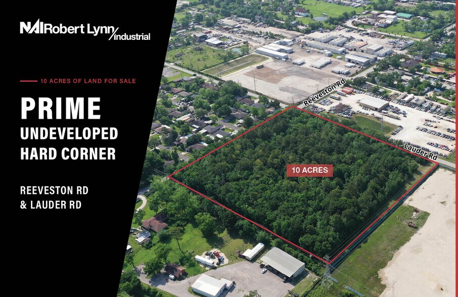Primary Photo Of Reeveston Rd @ Laurder Rd, Houston Land For Sale
