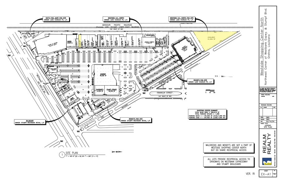 More Photos Of 2-91 Westbank Expy, Gretna Unknown For Lease