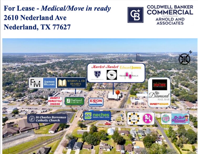 More Photos Of 2610 Nederland Ave, Nederland Medical For Lease
