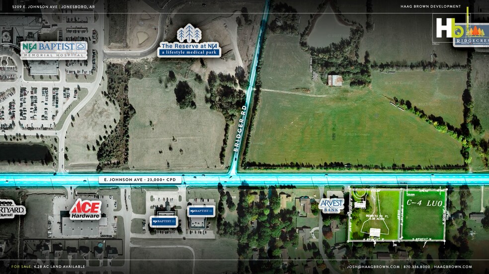 More Photos Of 5209 E Johnson Ave, Jonesboro Land For Sale