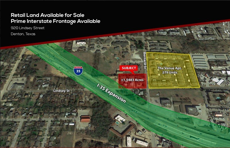 More Photos Of 920 Lindsey St, Denton Land For Sale