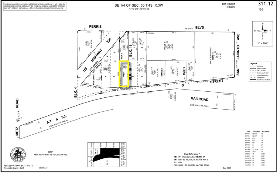More Photos Of 509 D Street, Perris Land For Sale