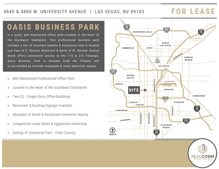 More Photos Of 4840 W University Ave, Las Vegas Unknown For Lease