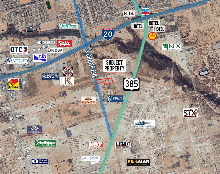 More Photos Of 2011 S Crane Ave, Odessa Warehouse For Lease