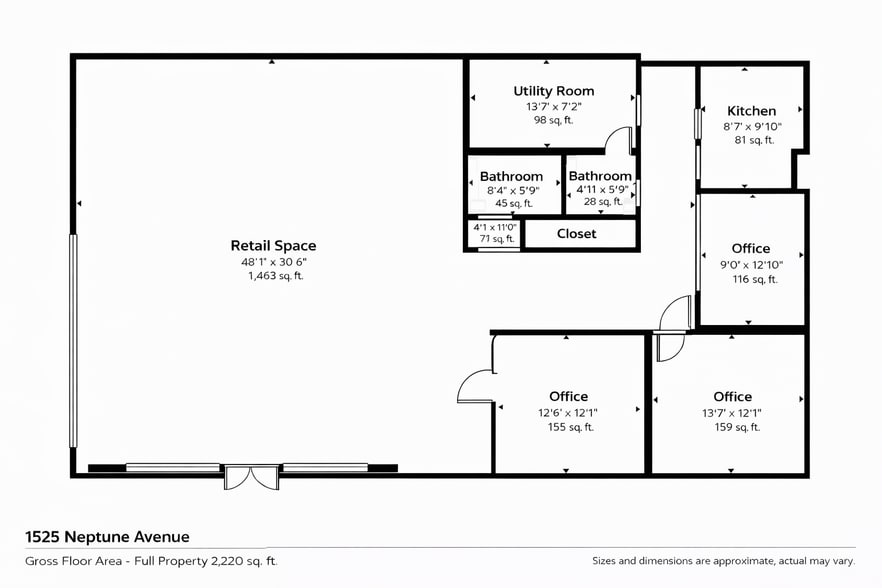 More Photos Of 1525 Neptune Ave, Brooklyn General Retail For Lease