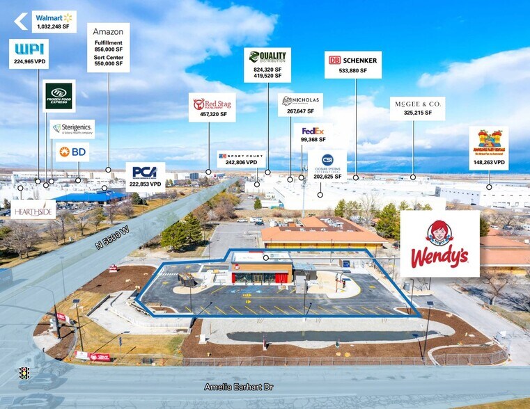 More Photos Of 5580 W Amelia Earhart Dr, Salt Lake City Fast Food For Sale