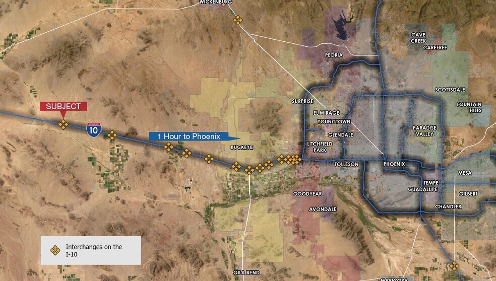 More Photos Of 75E Ave @ I-10, Salome Land For Sale