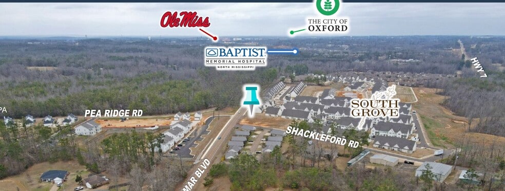 Primary Photo Of South Lamar Blvd, Oxford Land For Lease