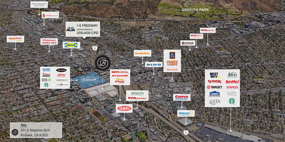 More Photos Of 111-245 E Magnolia Blvd, Burbank Unknown For Lease