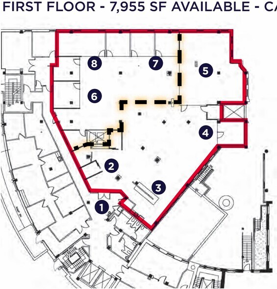 More Photos Of 413-421 Stuart Cir, Richmond Office Residential For Lease