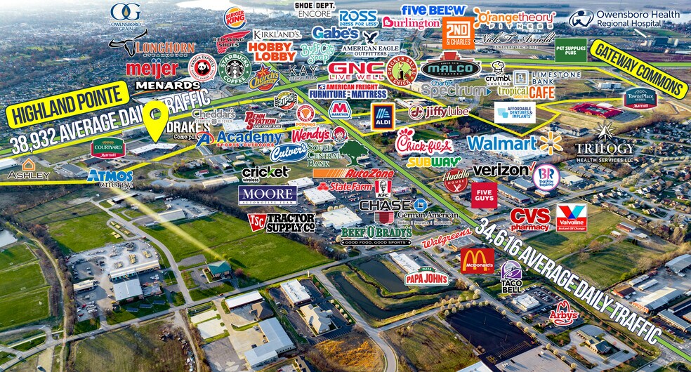 More Photos Of 3151 Highland Pointe Dr, Owensboro Showroom For Lease