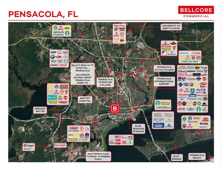 Primary Photo Of 1011 W Garden St, Pensacola Office For Sale