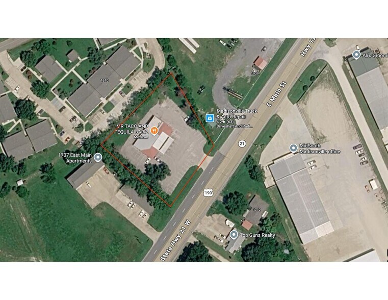 More Photos Of 1711 E Main St, Madisonville Restaurant For Sale