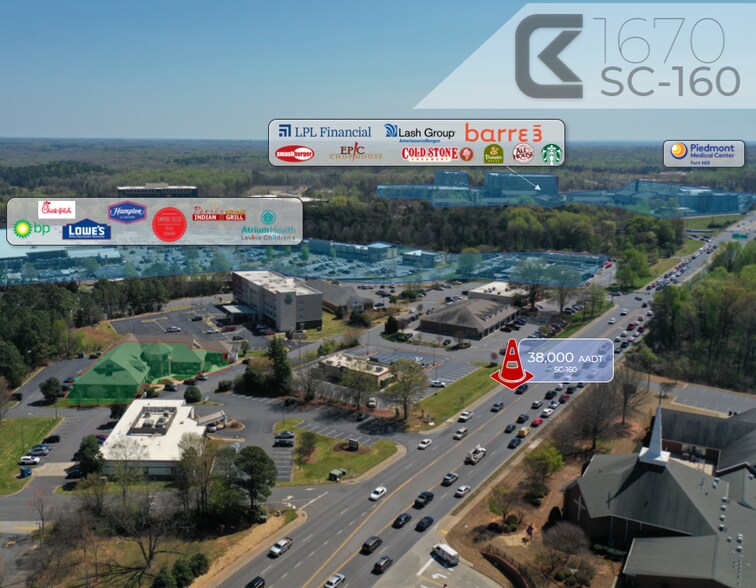 More Photos Of 1666-1686 Highway 160 W, Fort Mill Medical For Lease