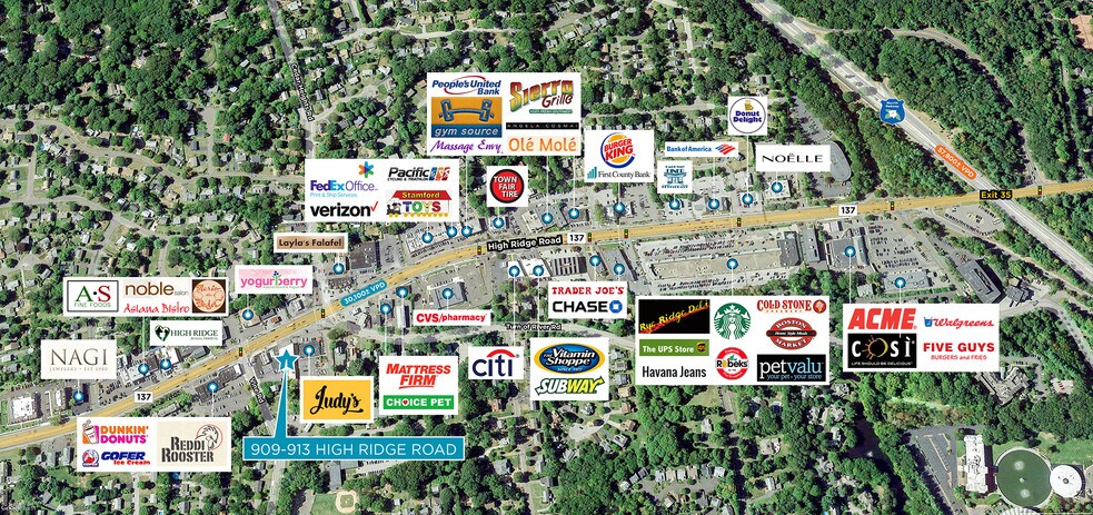 More Photos Of 907 High Ridge Rd, Stamford Freestanding For Sale