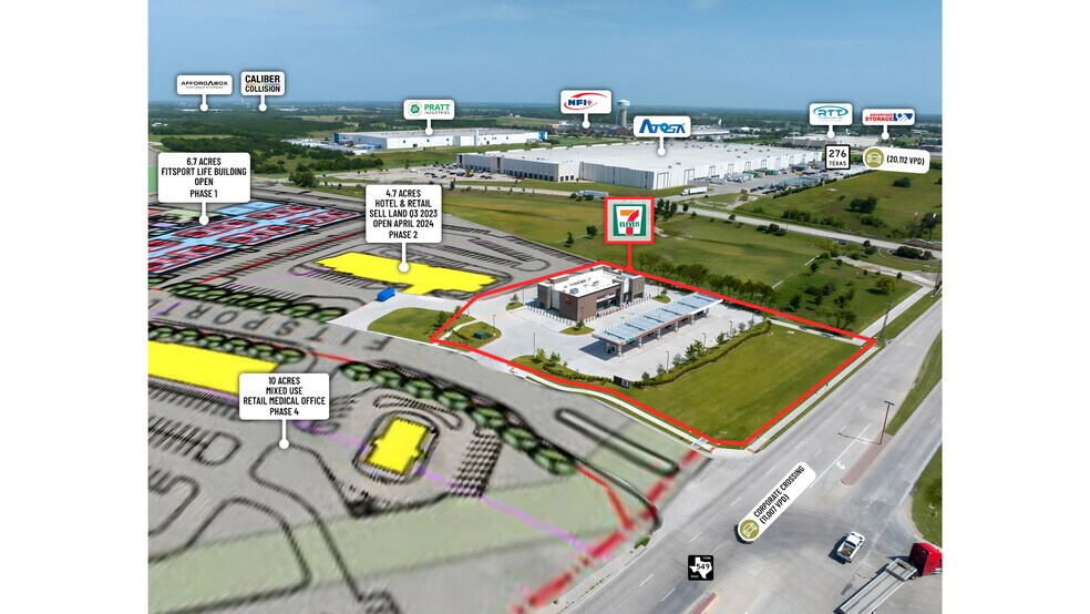 More Photos Of 1200 Corporate Crossing, Rockwall General Retail For Sale