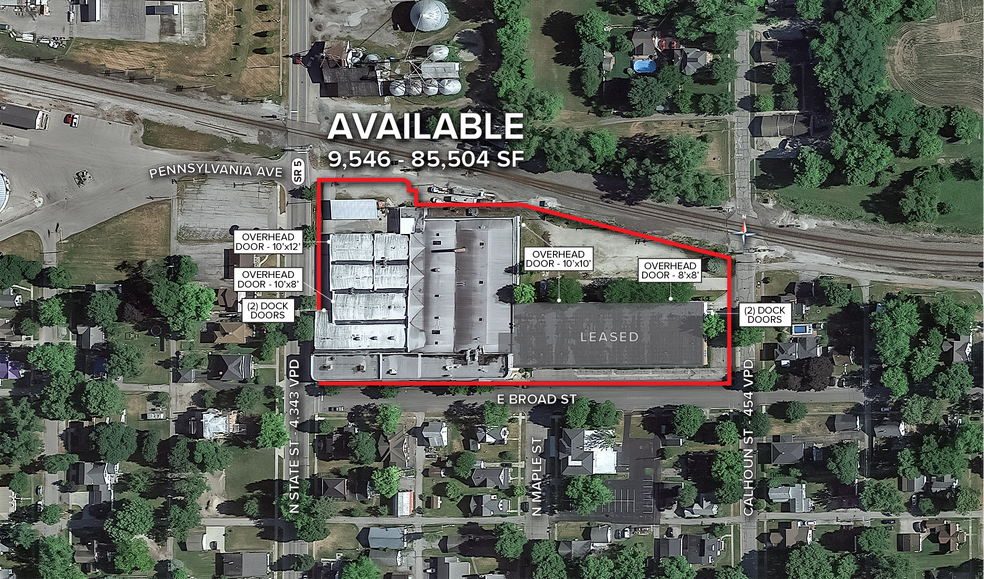 More Photos Of 111 E Broad St, South Whitley Warehouse For Lease