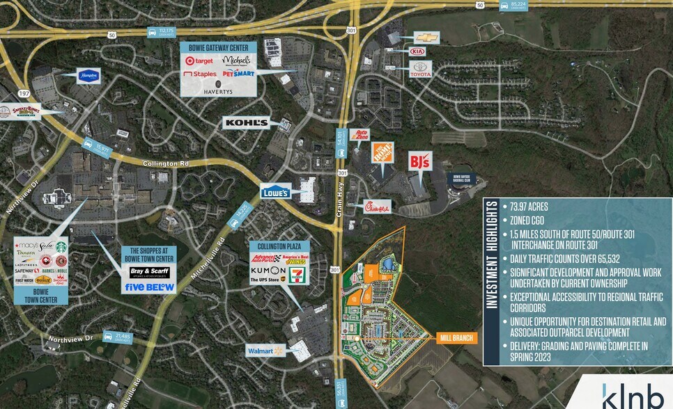 More Photos Of US 301 & Mill Branch, Bowie Unknown For Lease