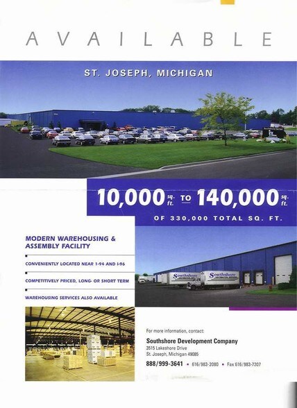 More Photos Of 2024 Hawthorne Ave, Saint Joseph Distribution For Lease