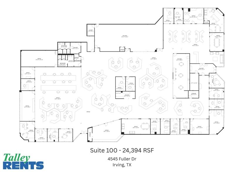 More Photos Of 4545 Fuller Dr, Irving Office Residential For Lease