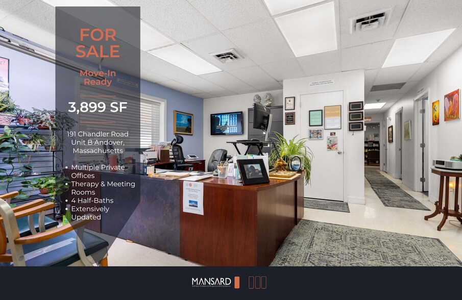 Primary Photo Of 191 Chandler Rd, Andover Office For Sale