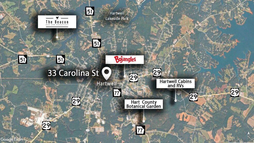 More Photos Of 33 S Carolina St, Hartwell Restaurant For Sale