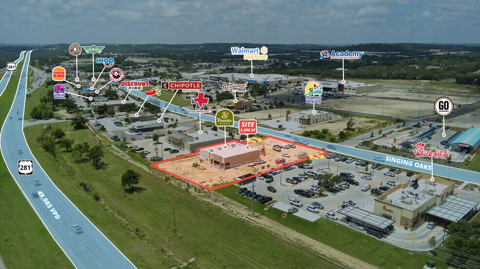 More Photos Of 438 Singing Oaks, Spring Branch General Retail For Lease