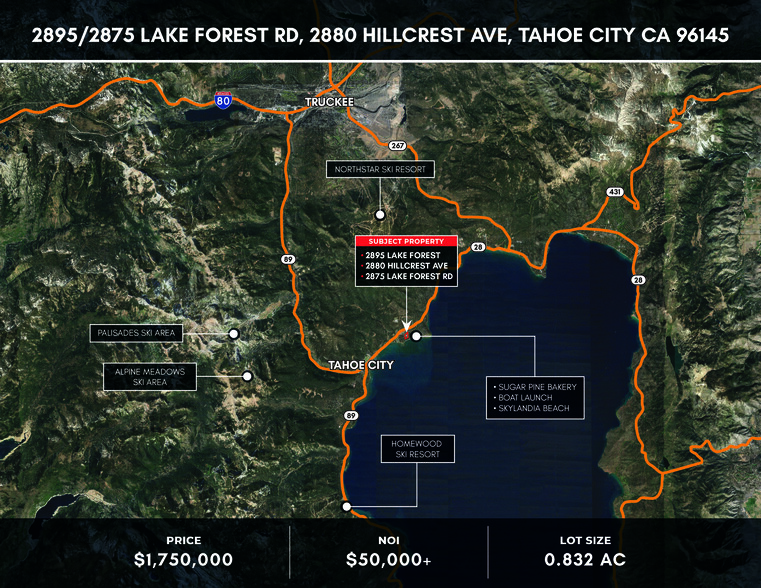 Primary Photo Of 2875 Lake Forest Rd, Tahoe City Contractor Storage Yard For Sale