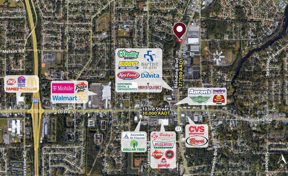 More Photos Of 4680 Blanding Blvd, Jacksonville Auto Dealership For Lease