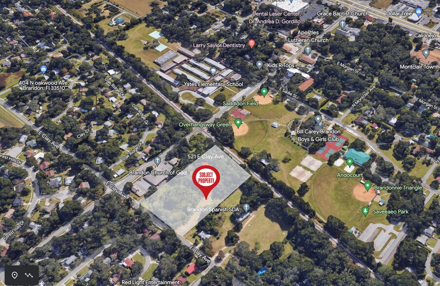 Primary Photo Of 521 E Clay Ave, Brandon Land For Sale